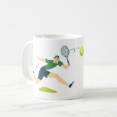 Tennis  Dad champion mug (Devant gauche)