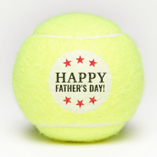 Tennis Dad Happy Vaderdag Tennisballen