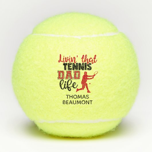 Tennis Dad Tennisballen (Voorkant)