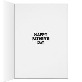 Tennis Dad Vaderdag Kaart (Binnen (Rechts))