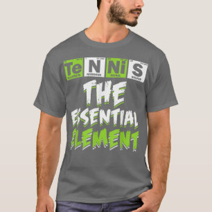 Tennis de Essentiële Element Tennis Lover Science T-shirt