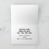 Tennis de table Ping-Pong Cartes de fin de année d (Intérieur)