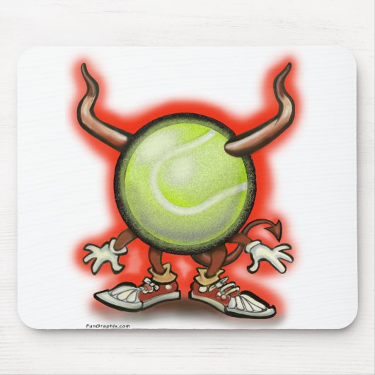 Tennis Demon Muismat (Voorkant)