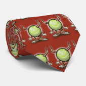 Tennis Demon Stropdas (Opgerold)
