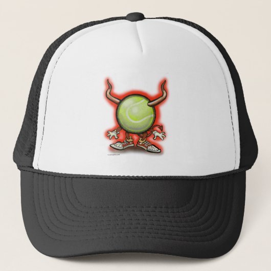 Tennis Demon Trucker Pet (Voorkant)