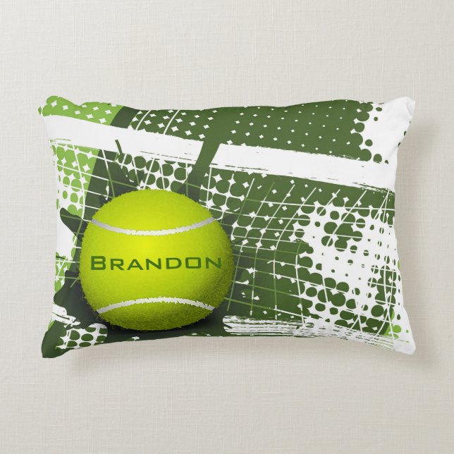 Tennis Design Accent Pillow Decoratief Kussen (Voorkant)