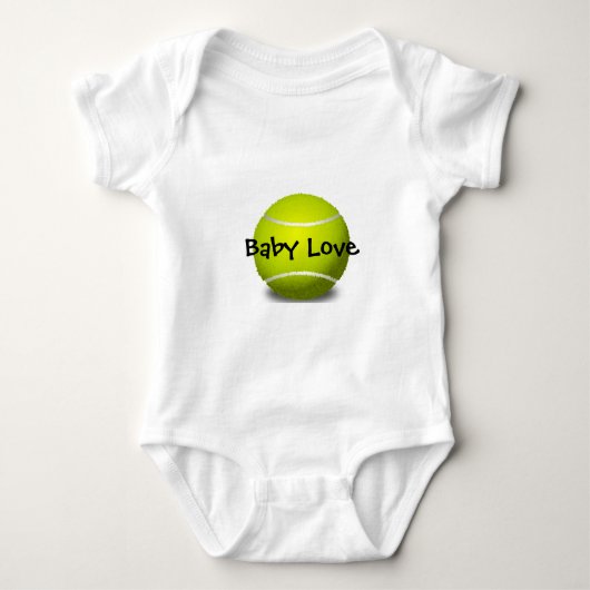 Tennis Design  Baby Romper (Voorkant)
