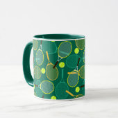 Tennis Design Café Mug (Devant gauche)