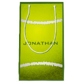 Tennis Design Gift Bag Klein Cadeauzakje (Voorkant)
