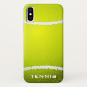 Tennis Design iPhone X Coque (Dos)