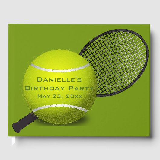 Tennis Design Livre d'or (Recto)