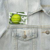 Tennis Design Name Tag (In situ)