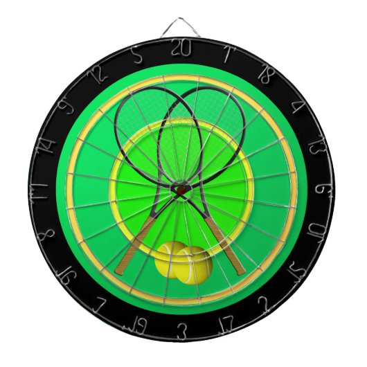 Tennis Design Regulation Dart Board Dartbord (Voorkant)