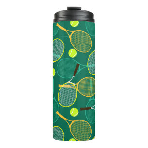 Tennis Design Thermal Tumbler Thermosbeker