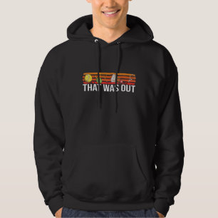 Tennis die uit grappige Qoute sport kwam Hoodie