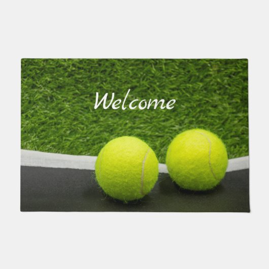 Tennis doormat deurmat (Voorkant)