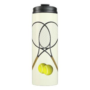 Tennis Doubles Cream Thermosbeker