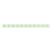 Tennis Doubles Green Grosgrain Lint (Voorkant)