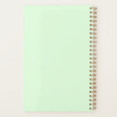 Tennis Doubles Green Planner (Achterkant)