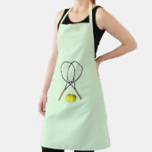 Tennis Doubles Green Schort (Insitu)