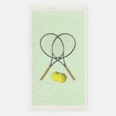 Tennis Doubles Green Servet (Voorkant)