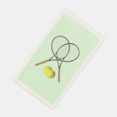 Tennis Doubles Green Servet (Hoek)