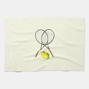 Tennis Dubbels Crème Theedoek