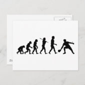 Tennis Evolution Fun Sports Briefkaart (Voorkant / Achterkant)