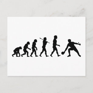 Tennis Evolution Fun Sports Briefkaart