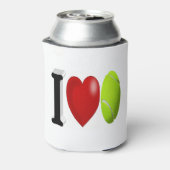 Tennis Fan Blikjeskoeler (Blikje Achterkant)