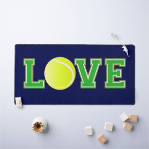 Tennis Fan, Liefde Tennis Typografisch Bureaumat