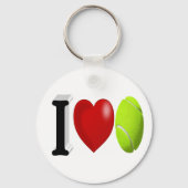 Tennis Fan Sleutelhanger (Voorkant)