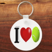 Tennis Fan Sleutelhanger (Voorkant)