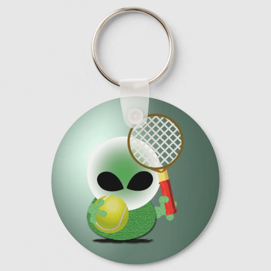 Tennis Fan Sleutelhanger (Voorkant)