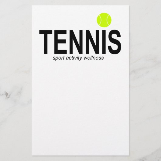 Tennis Flyer (Voorkant)