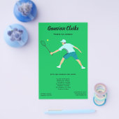Tennis Flyer (Enkel)