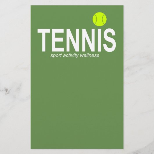 Tennis Flyer (Voorkant)