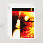 Tennis-foto op briefkaart (Voorkant / Achterkant)