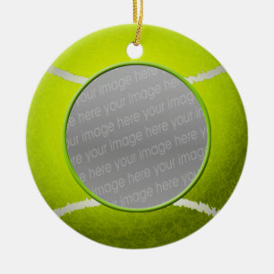 Tennis-fotoversiering Keramisch Ornament
