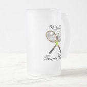 Tennis Frosted Mok (Voorkant rechts)