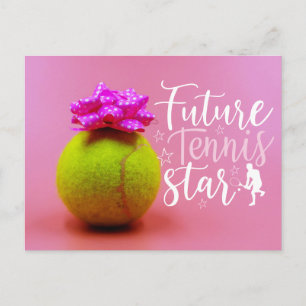 Tennis Future Star voor Baby shower uitnodiging