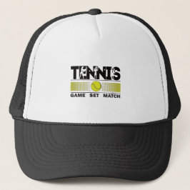Tennis - Game Set Match Trucker Pet