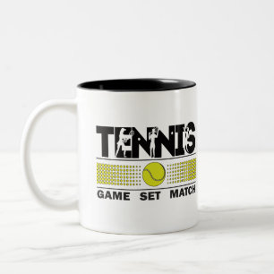 Tennis - Game Set Match Two-Tone Koffee Mok