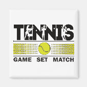 Tennis-gamereeks Magneet (Voorkant)