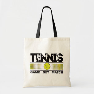Tennis-gamereeks Tote Bag