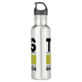 Tennis-gamereeks Waterfles (Achterkant)