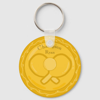 Tennis Golden Award - Medal Sleutelhanger