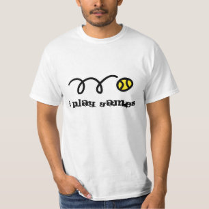 Tennis grappig citaat op t-shirt
