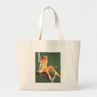 tennis grote tote bag