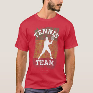 Tennis Guinea Flag Team Tennis Player Tennis Tenni T-shirt